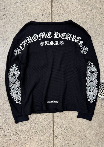 Chrome Hearts Thermal Long Sleeve Shirt