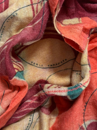 Yohji Yamamoto Rayon Sheer Mesh Top