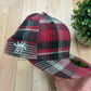 2000s Stussy x New Era Plaid Wool Fitted Hat