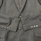 SS2019 Rick Owens ‘Babel’ Speckled Black Blazer