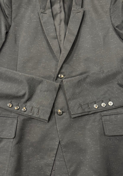 SS2019 Rick Owens ‘Babel’ Speckled Black Blazer