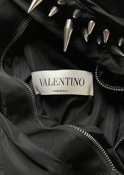Autumn Winter 2018 Valentino Spike Hooded Jacket