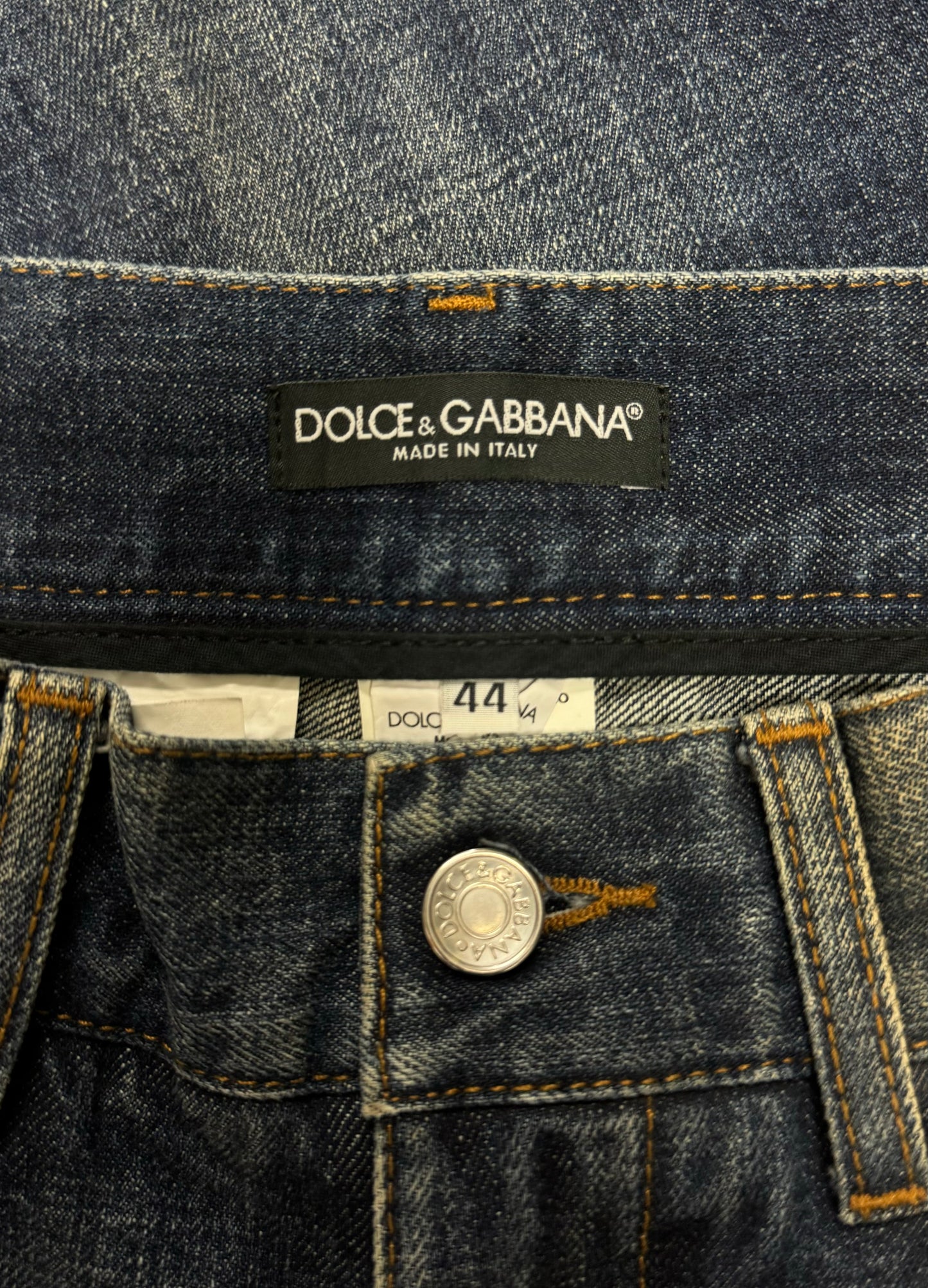 2000s Dolce & Gabbana Painter Bootcut Denim