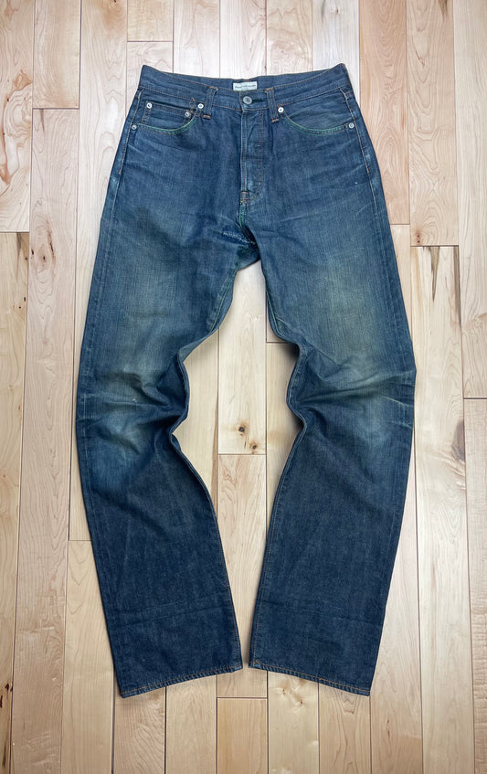 Dries Van Noten Dirt Washed Selvedge Denim