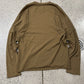 Helmut Lang Double Layered Exposed Stitch Long Sleeve Shirt