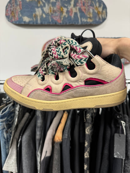 Lanvin ‘Curb’ Jumbo Lace Skate Sneakers