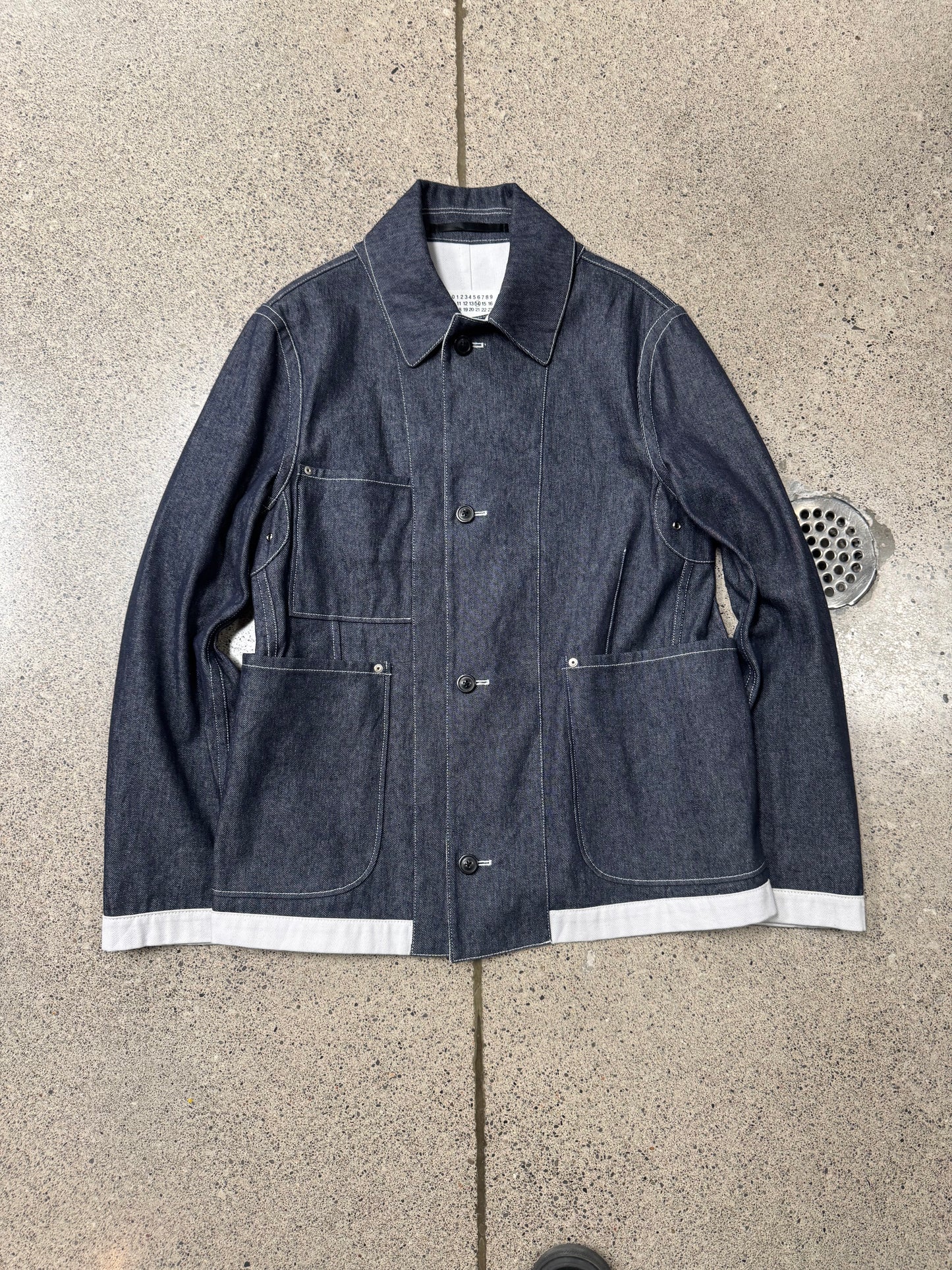 SS2018 Maison Margiela Reversible Denim Chore Coat