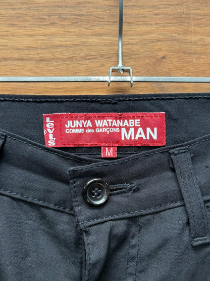 SS2002 Junya Watanabe x Levi’s ‘Earth’s Parasites’ Poem Black Trousers