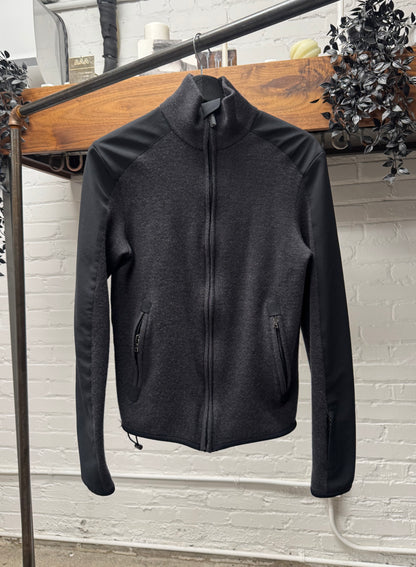 2000s Prada Sport Wool ‘Tech-Zip’ With Elbow Padding