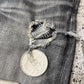 AW2004 Number (N)ine ‘Give Peace a Chance’ Patchwork Denim