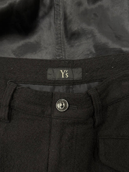 Yohji Yamamoto ‘Y’s’ Fishtail Wool/Silk Parachute Skirt