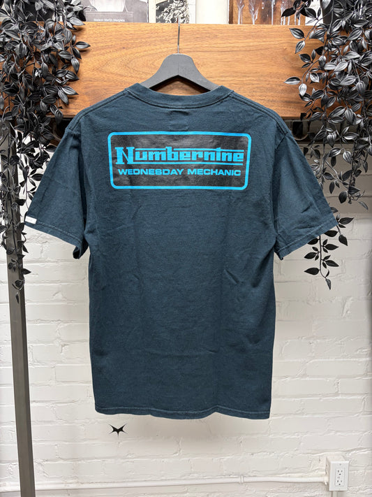 SS2000 Number (N)ine ‘Wednesday Mechanic’ Auto-Shop Graphic T-Shirt