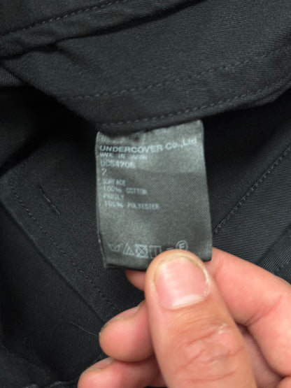Undercover ‘M-65’ Black Cotton/Canvas Military Jacket