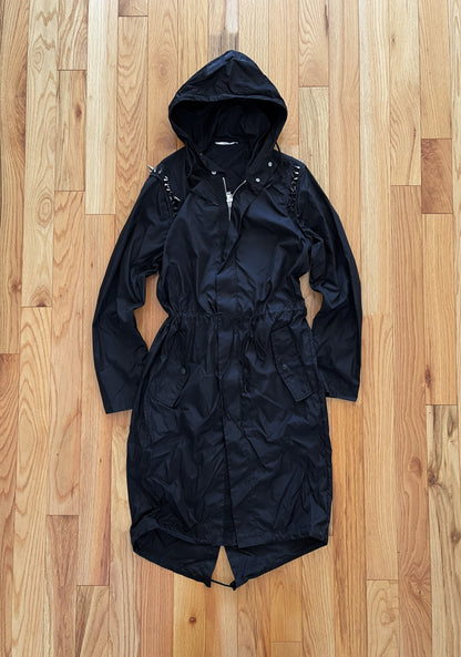 Autumn Winter 2018 Valentino Spike Hooded Jacket
