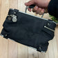 Jean Paul Gaultier Black/Silver Zip Top Handle Bag