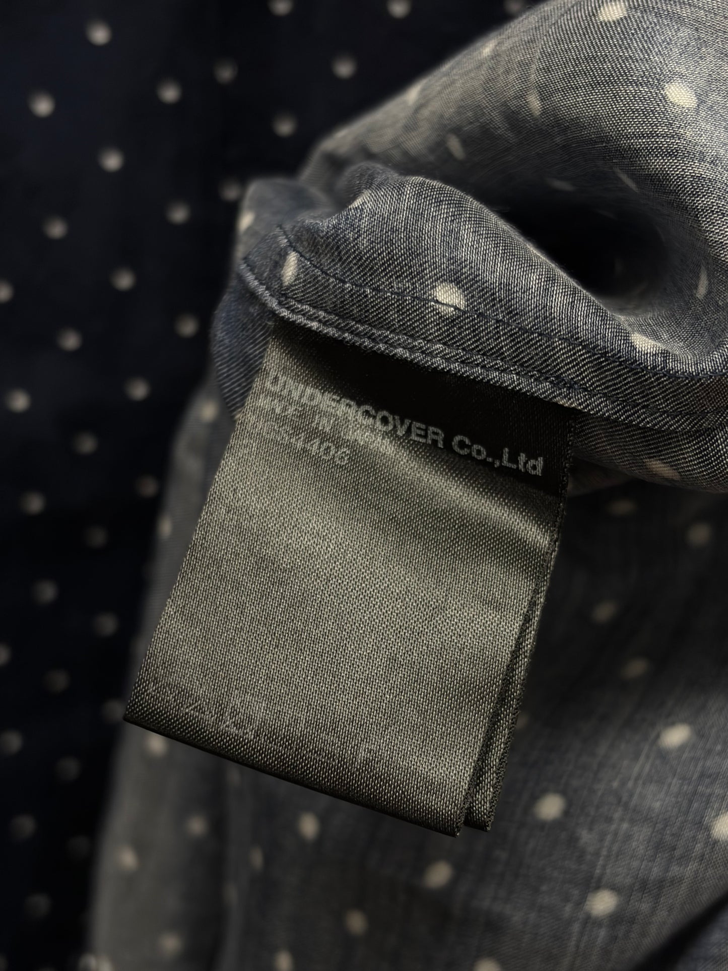 SS2017 Undercover ‘Piano’ Rayon Short Sleeve Camp Collar Shirt
