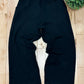 Martine Rose Wide Leg Black Formal Sweatpants