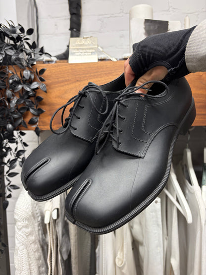 Maison Margiela ‘Tabi’ Black Split Toe Derbys
