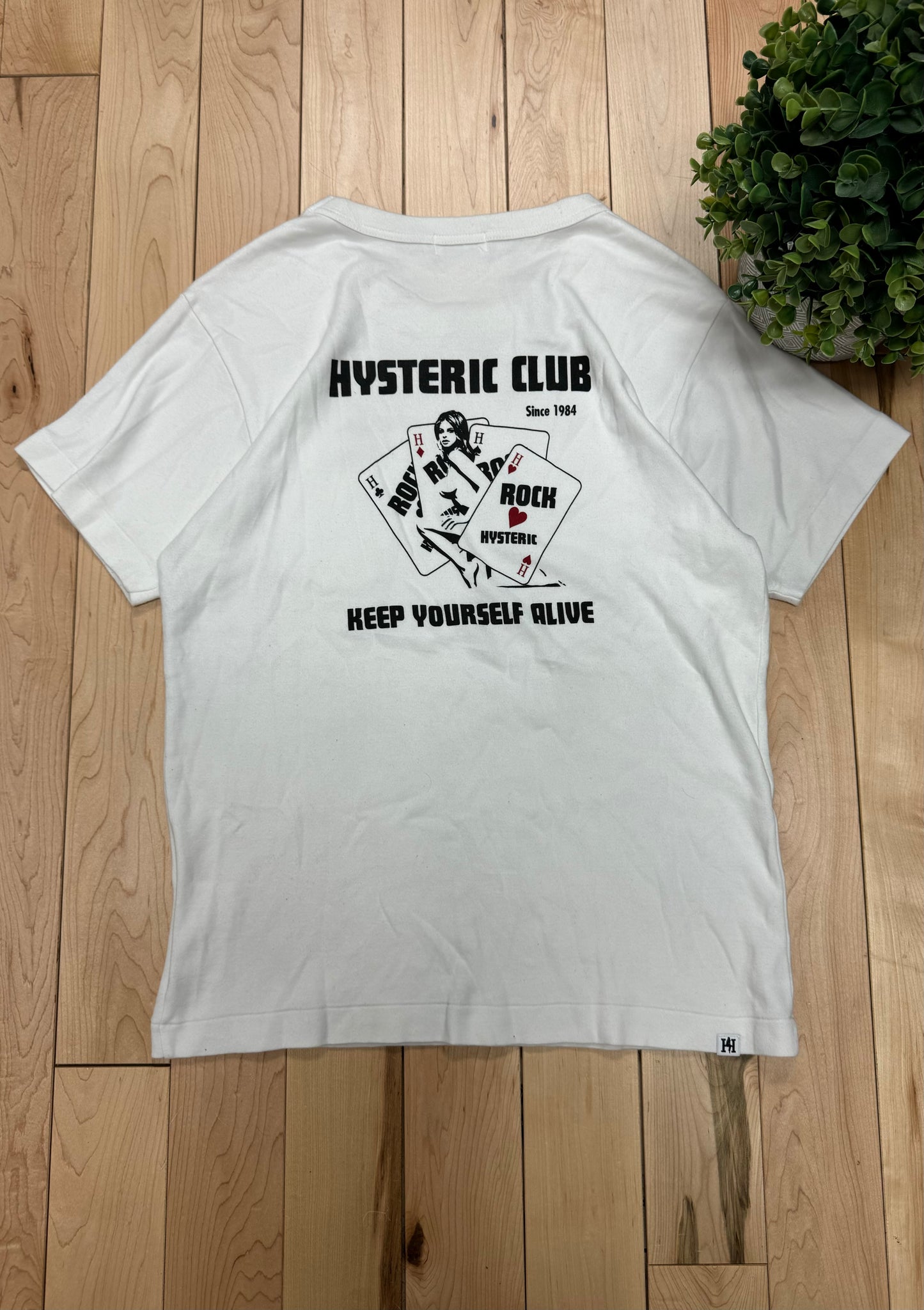 Hysteric Glamour ‘Playing Cards’ Graphic Tee