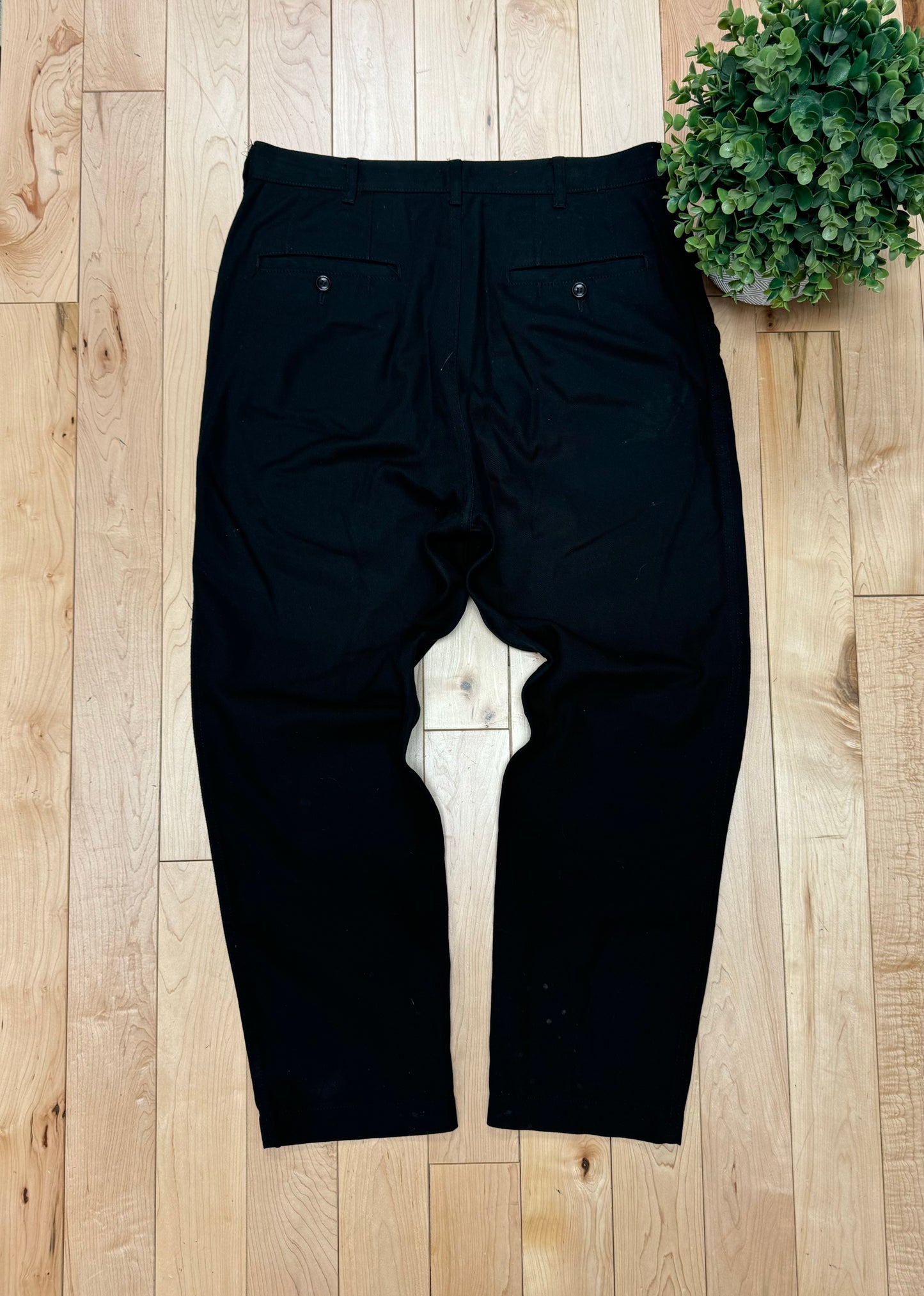 AW2011 Comme Des Garçons Homme Cropped Black Trousers