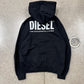 Diesel Zip Up Logo Hoodie