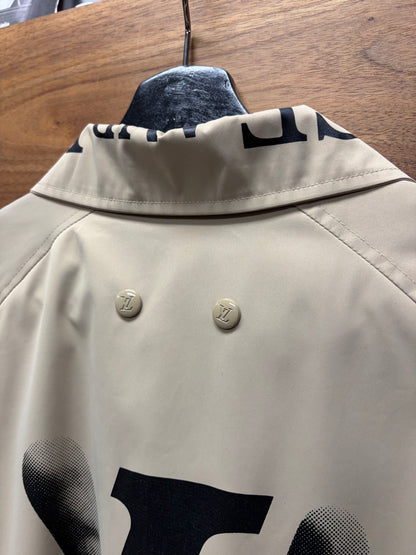 SS2017 Louis Vuitton 'Peace and Love' Harrington Jacket