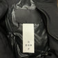 The Viridi-Anne Black Cross-Zip Puffer Vest