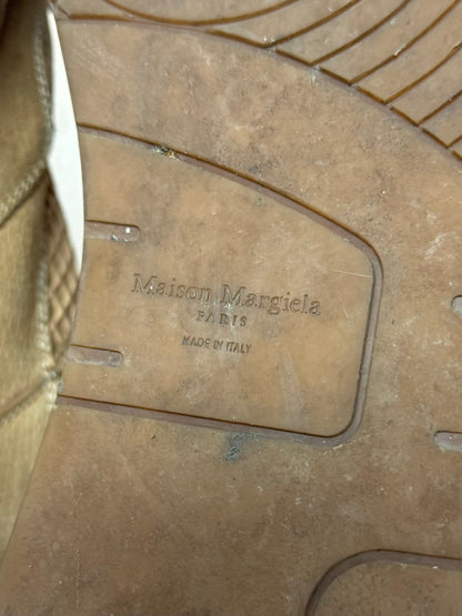 Maison Margiela ‘DDTSK’ Wheat Brown High Top Sneakers