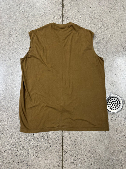 SS2019 Rick Owens ‘Mustard’ Tank Top
