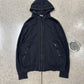 Hysteric Glamour Studded Black Zip-Up Hoodie