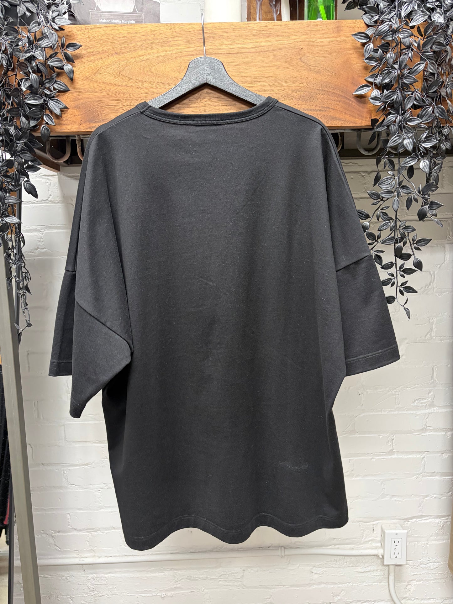Alexander McQueen ‘Skull Print’ Black Cotton Short Sleeve Crewneck