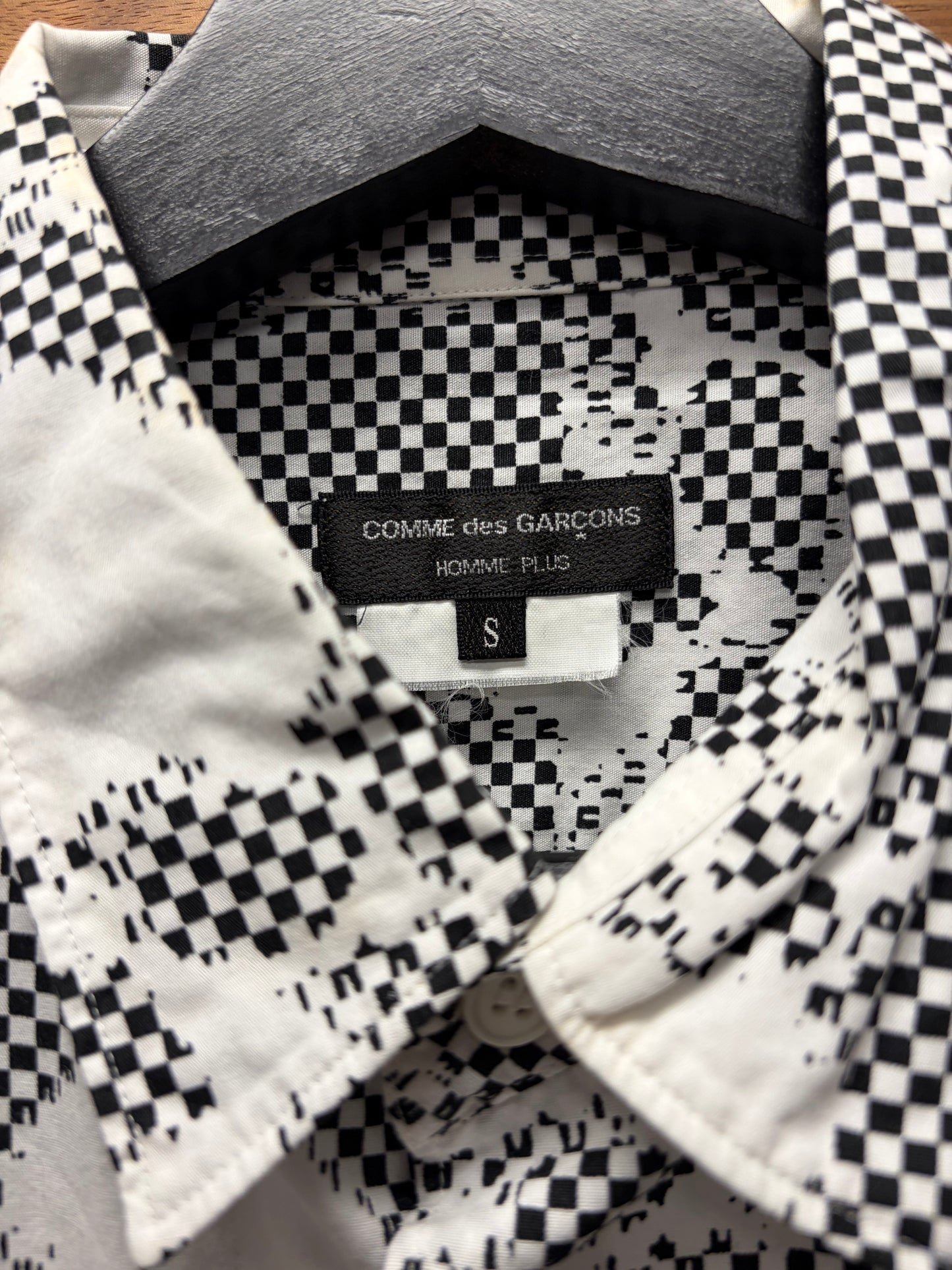 SS2011 Comme Des Garçons Homme Plus ‘Skulls & Stripes’ Button Up Shirt
