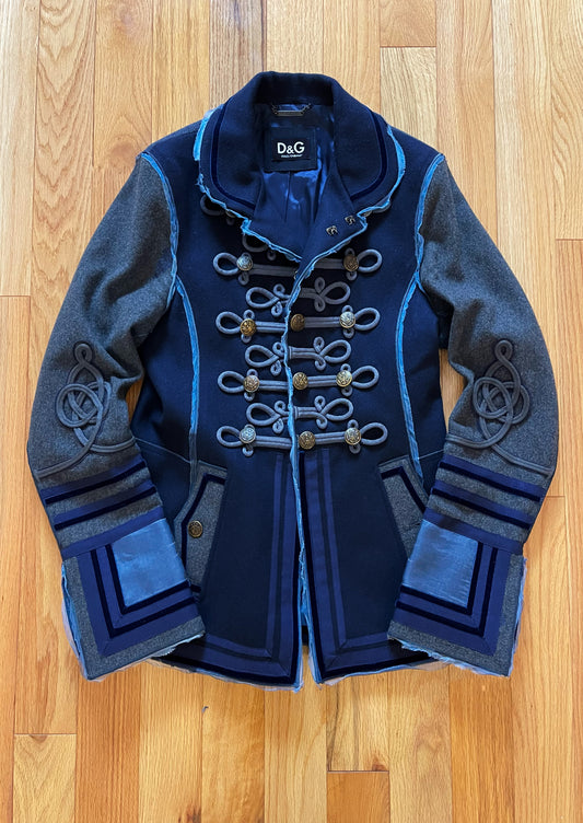 2000s Dolce & Gabbana ‘Napoleon’ Wool Coat