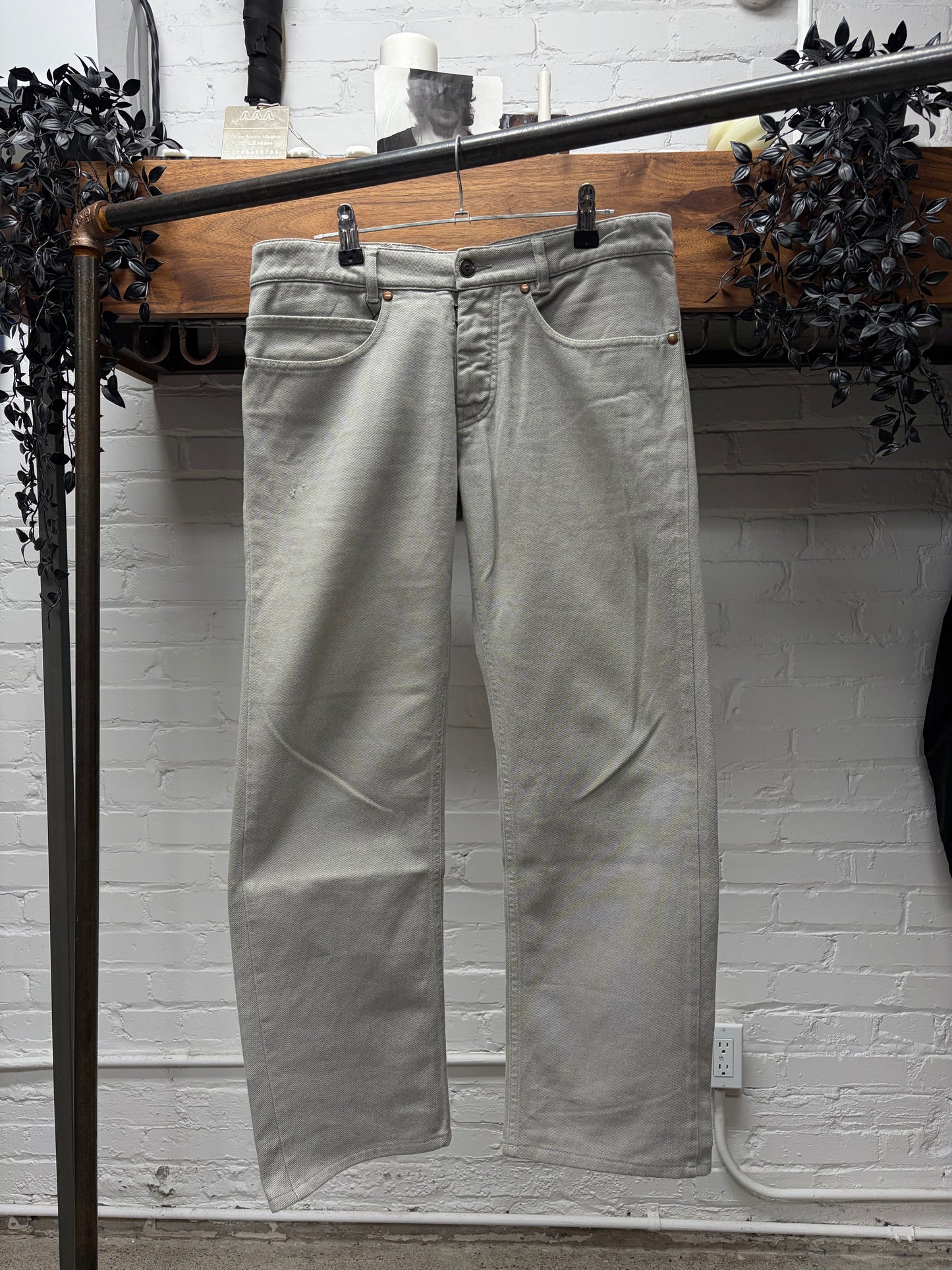 Maison Martin Margiela Basic Brown ‘5 Pocket’ Straight Leg Pants