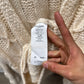 AW2020 Saint Laurent ‘Baja’ Cream Cable Knit Hooded Sweater