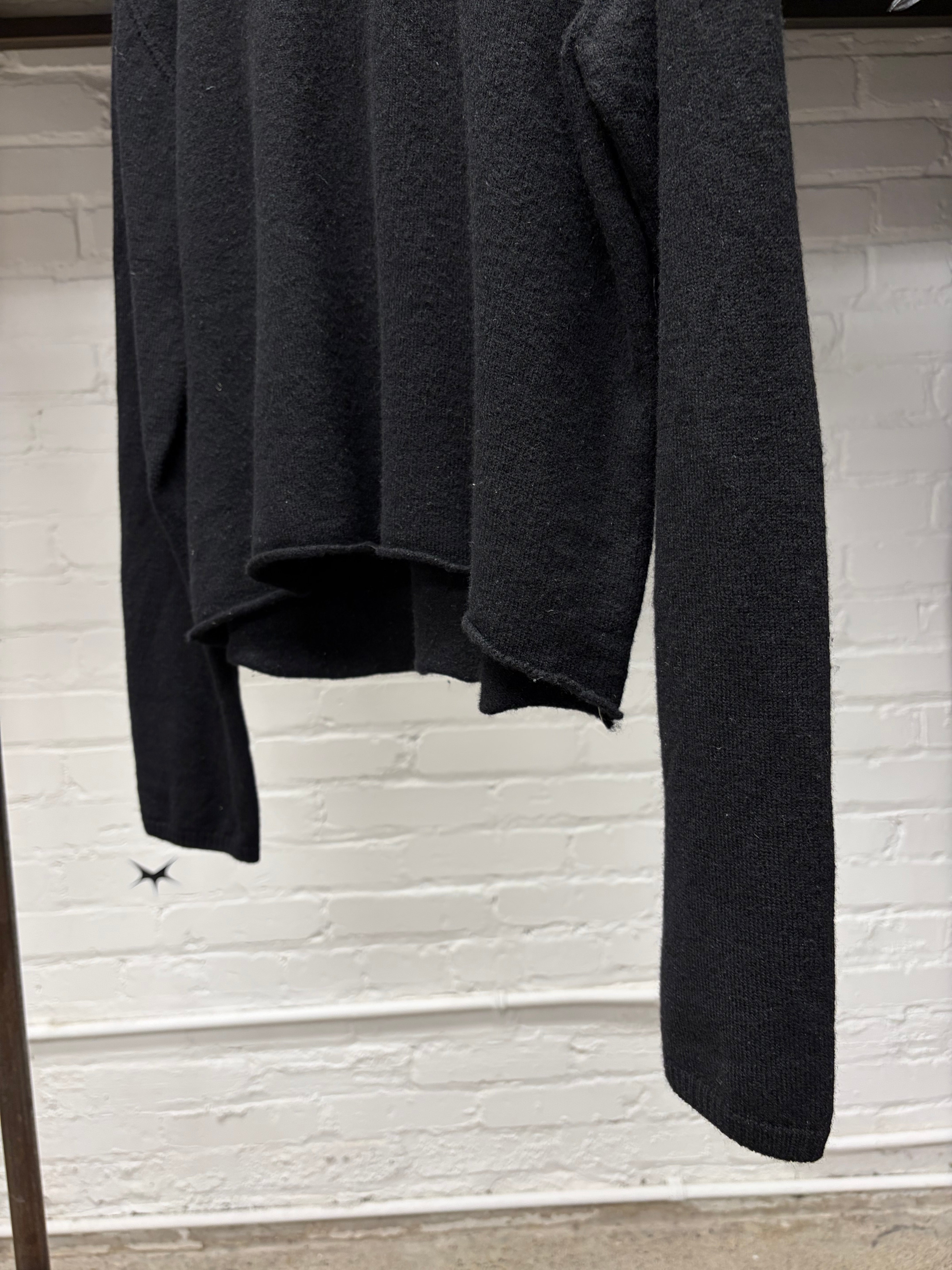 Yohji Yamamoto POUR HOMME ニット AW2004 Yohji Yamamoto Pour Homme Alpaca “Burnt' Knit Sweater