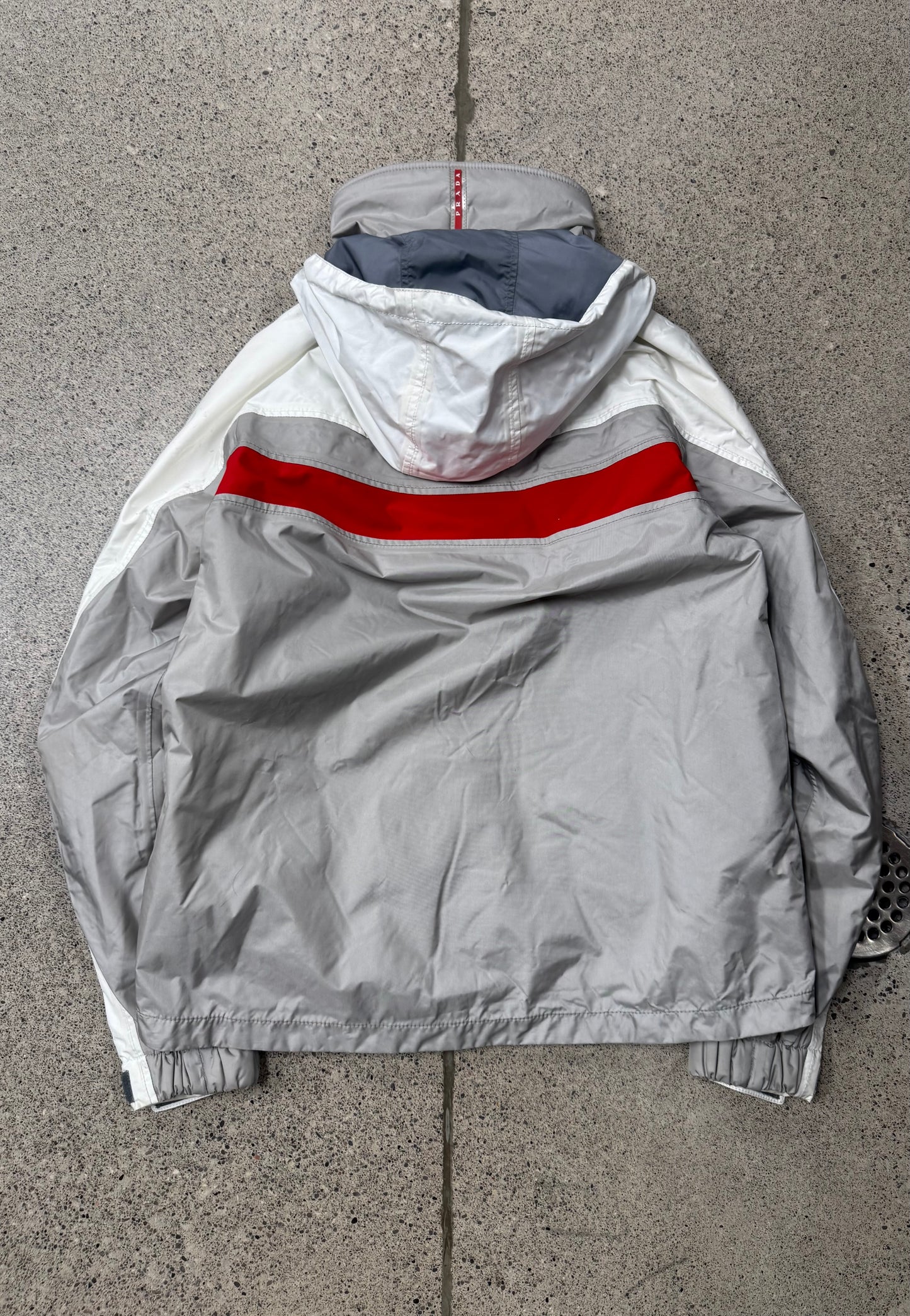 90s Vintage Prada Sport ‘Ski Team’ Waterproof Shell Jacket