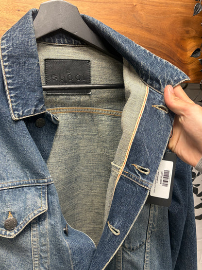2000s Gucci Selvedge Denim Stripe Detailed ‘Type 1’ Inspired Jacket