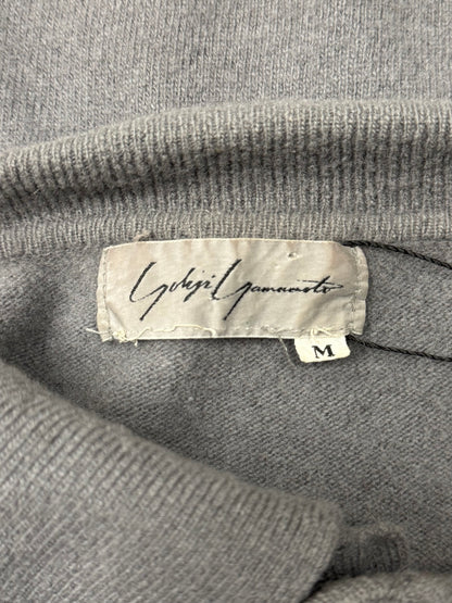 Vintage 80s Yohji Yamamoto Mainline Cashmere Knit Polo