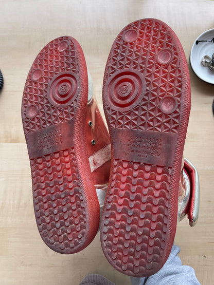 Maison Margiela PVC Wrapped Future High Top Sneakers