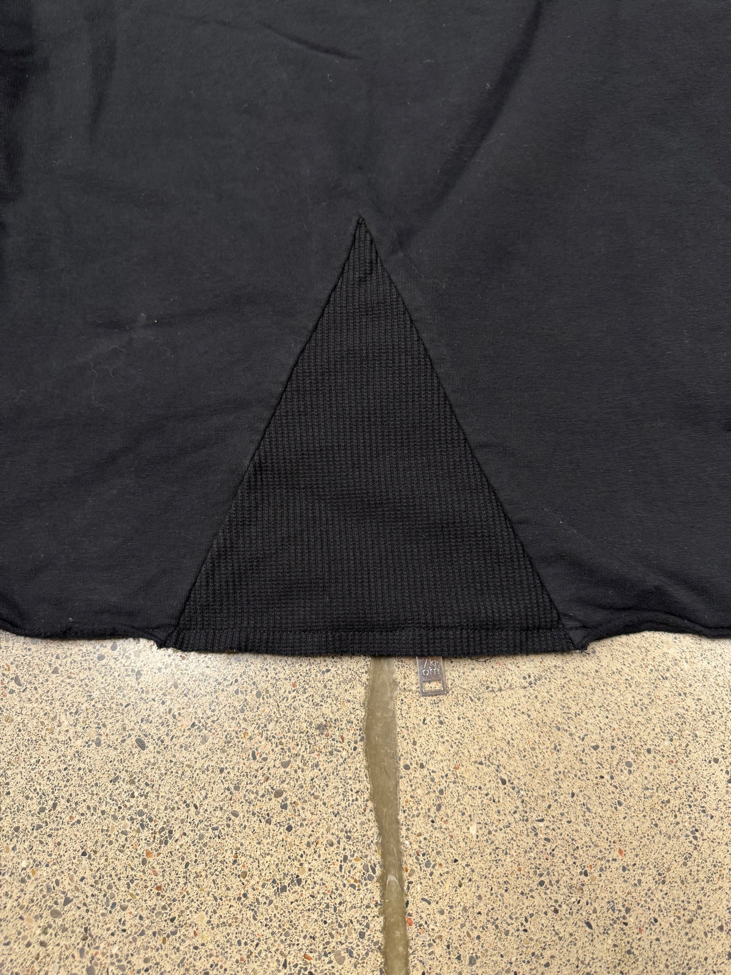Thom Krom Double Layered ‘Thumbhole’ Zip-Up Hoodie