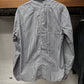Dries Van Noten ‘Embroidered Crest’ Pinstripe Button Up Shirt