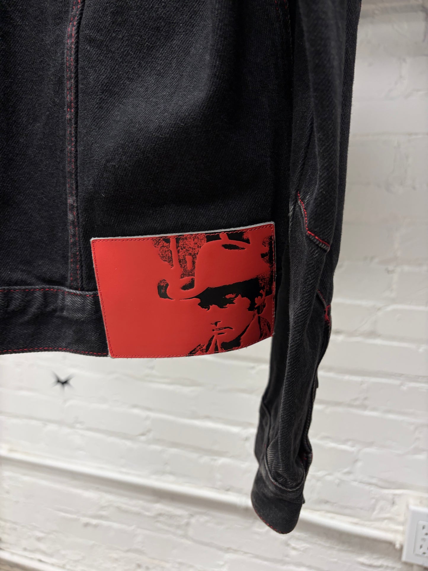 CK205W39NYC by Raf Simons x Andy Warhol Denim Western Shirt