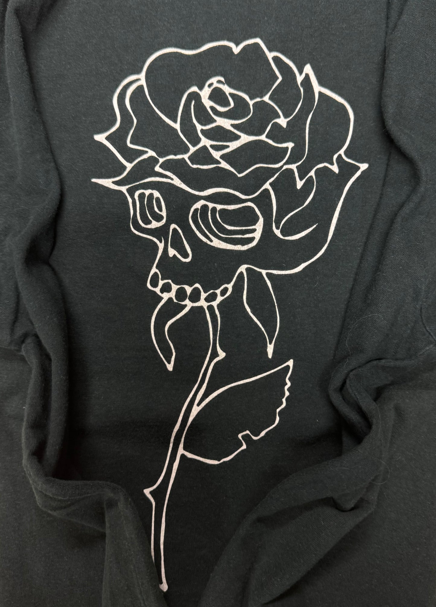 Undercover ‘Skull Rose’ Black Graphic T-Shirt