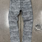 2013 Balenciaga By Nicholas Ghesquiere ‘Mosaic’ Patterned Denim