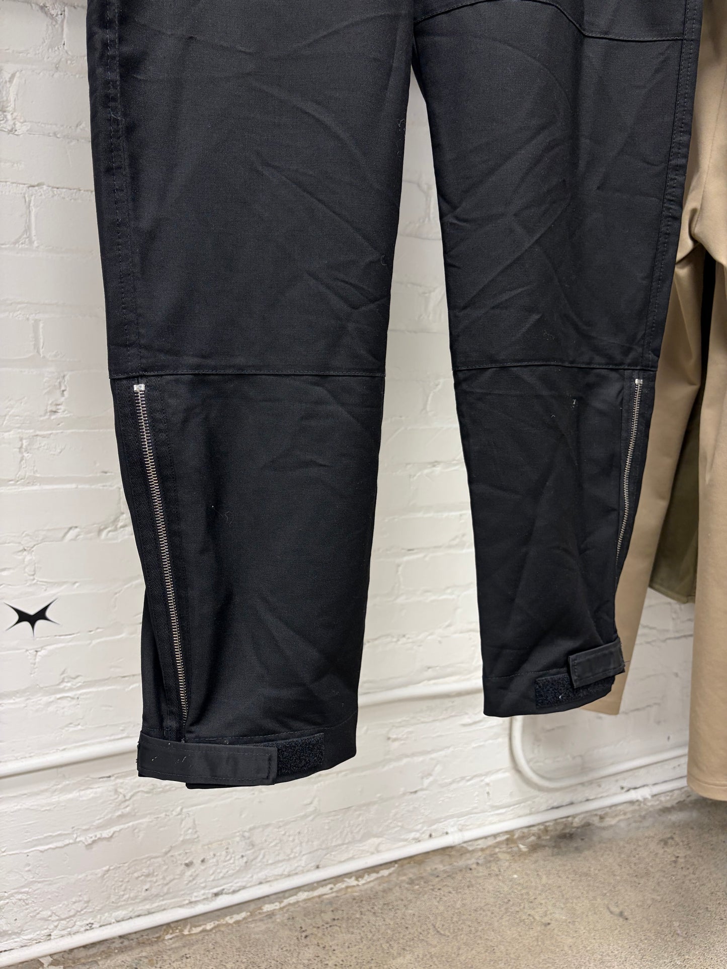 AW2017 Givenchy by Ricardo Tisci Black Zip Bottom-Hem Track Pants