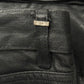 SS2004 Dior Homme ‘Strip’ by Hedi Slimane Waxed Black Distressed Skinny Denim