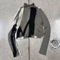 Yohji Yamamoto ‘Y’s’ Intarsia Knit Wool Sweater