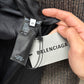 AW2021 Balenciaga Oversized ‘Shoulder-Pad’ Wool/Tweed Distressed Overcoat
