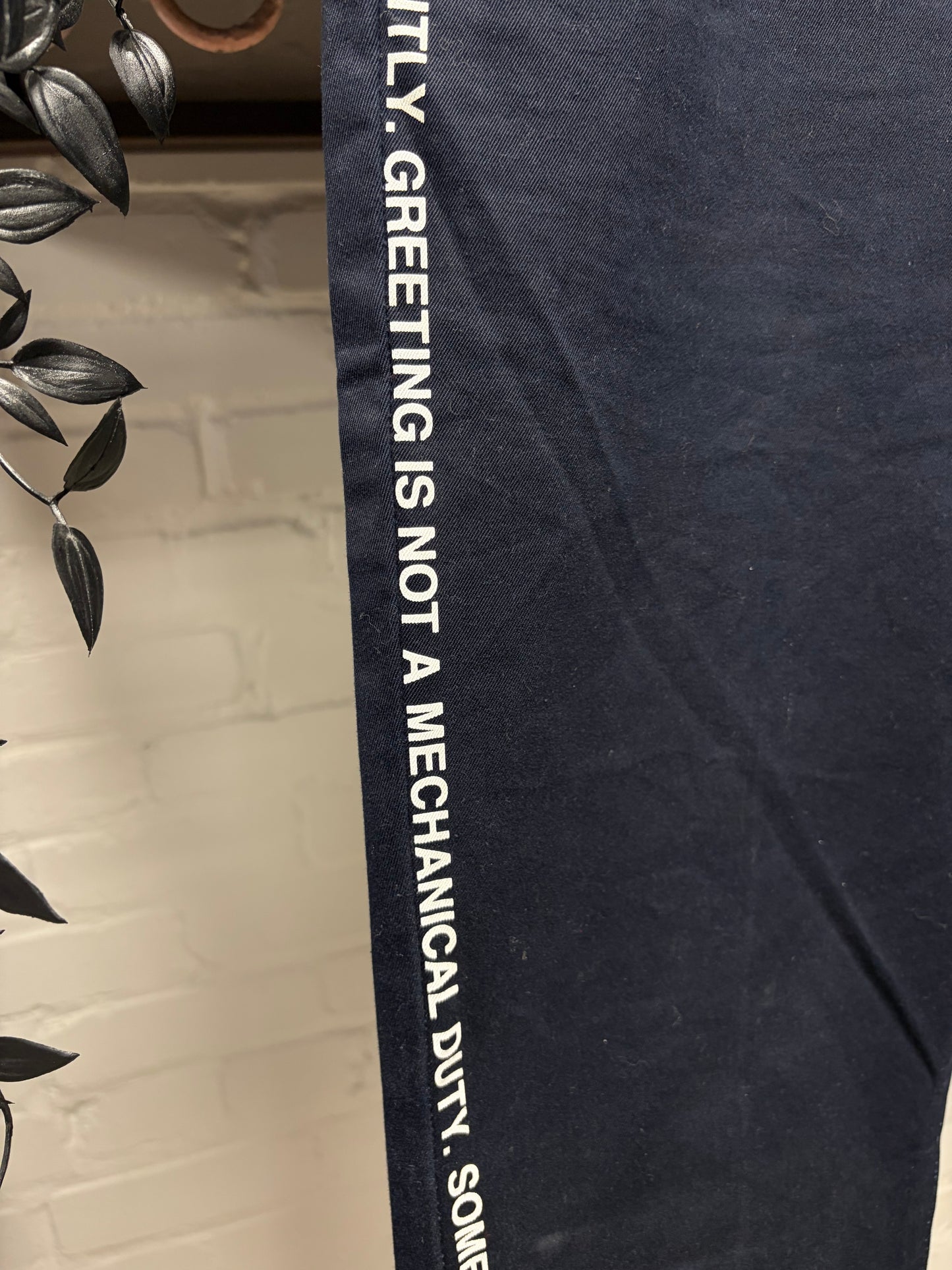 SS2002 Junya Watanabe x Levi’s ‘Poem’ Side Seam Flared Leg Pants